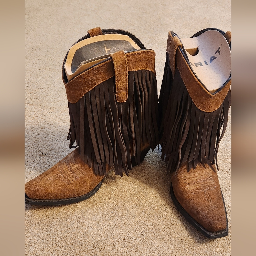 Ariat Fringe Boots